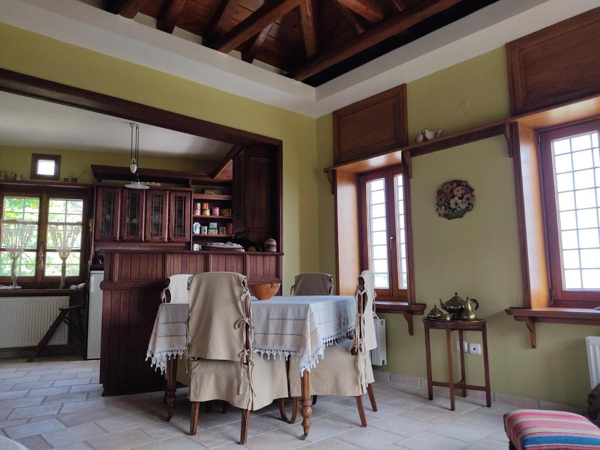 Villa Cozy Blue Stone House With A Great Sea View. Tsagkarada Exterior foto